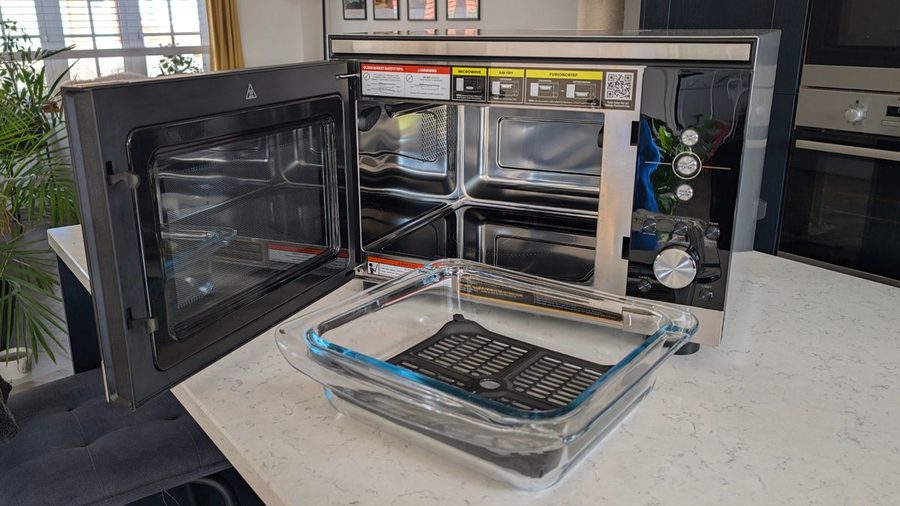 Обзор комбинированной микроволновки Ninja Crispi Microwave: микроволновка и эयरфрайер в одном