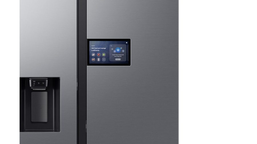 Обзор холодильника Samsung Bespoke AI Side-By-Side Family Hub 9 с автоматическим открытием двери