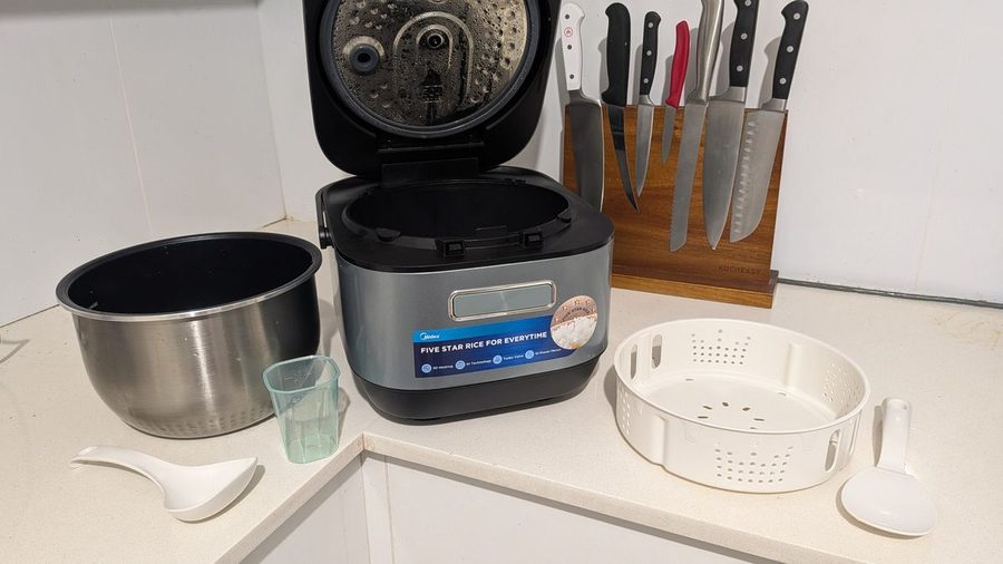Обзор Midea 5L Induction Rice Cooker» — рисоварка Midea 5L Induction Rice Cooker индукционный нагрев